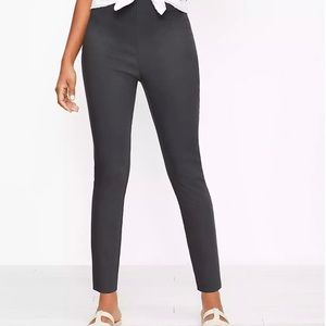 Loft side zip skinny pant